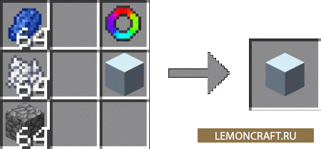 Мод новых блоков Flat Colored Blocks [1.12.1] [1.11.2] [1.10.2] [1.9.4]